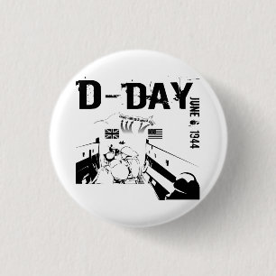 D-DAY 6. Juni 1944 Button