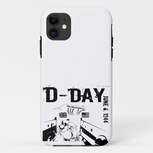 D-DAY 6. Juni 1944 Case-Mate iPhone Hülle (Rückseite)