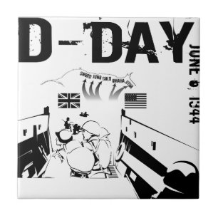 D-DAY 6. Juni 1944 Fliese