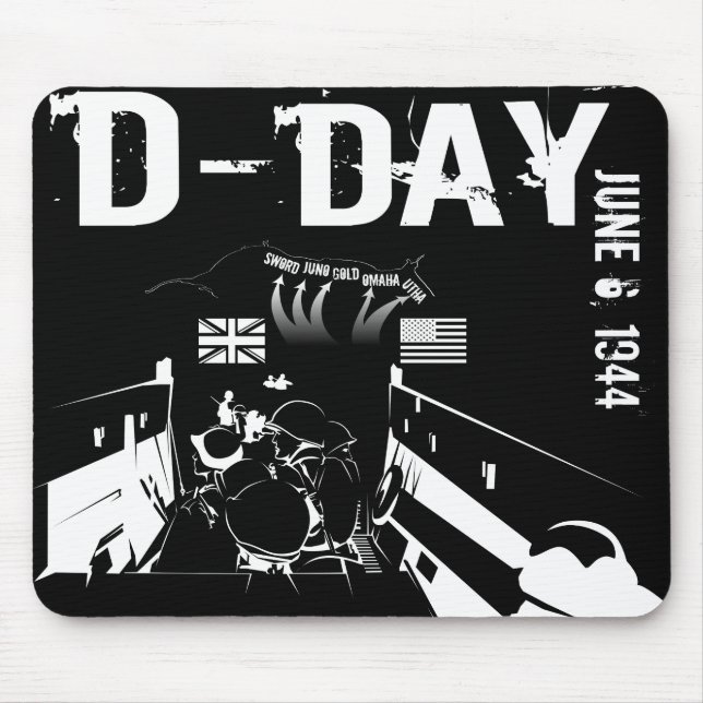 D-DAY 6. Juni 1944 Mousepad (Vorne)