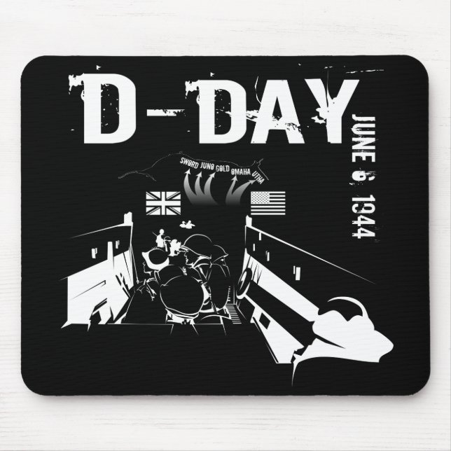 D-DAY 6. Juni 1944 Mousepad (Vorne)