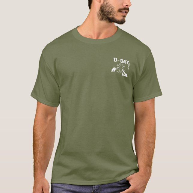 D-DAY 6. Juni 1944 T-Shirt (Vorderseite)