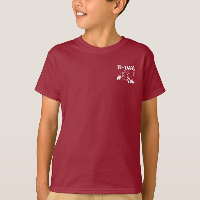 D-DAY 6. Juni 1944 T-Shirt (Vorderseite)