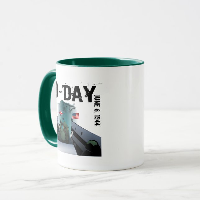 D-DAY 6. Juni 1944 Tasse (Vorderseite Links)