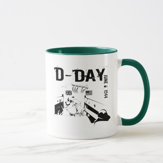 D-DAY 6. Juni 1944 Tasse (Rechts)