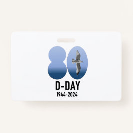 D-Day 80 - 1944-2024 Ausweis