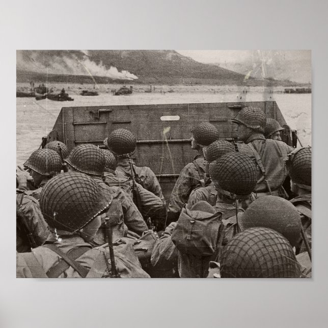 D-Day-Bilder Poster (Vorne)