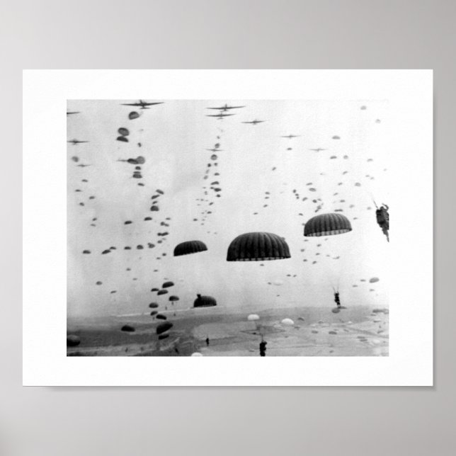 D-Day-Bilder Poster (Vorne)