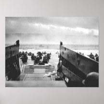 D-Day Poster - Omaha Beach