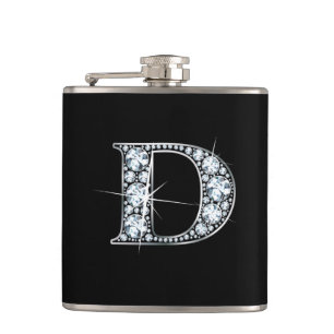 D "Diamant Bling"-Flasche Flachmann