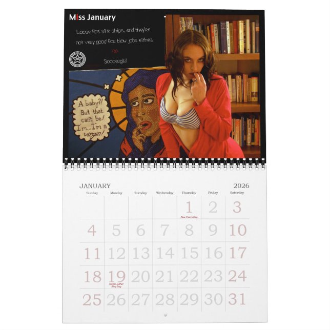 D&Dpinupkalender Kalender (Jan 2026)