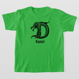 D Drache Personalisieren T-Shirt
