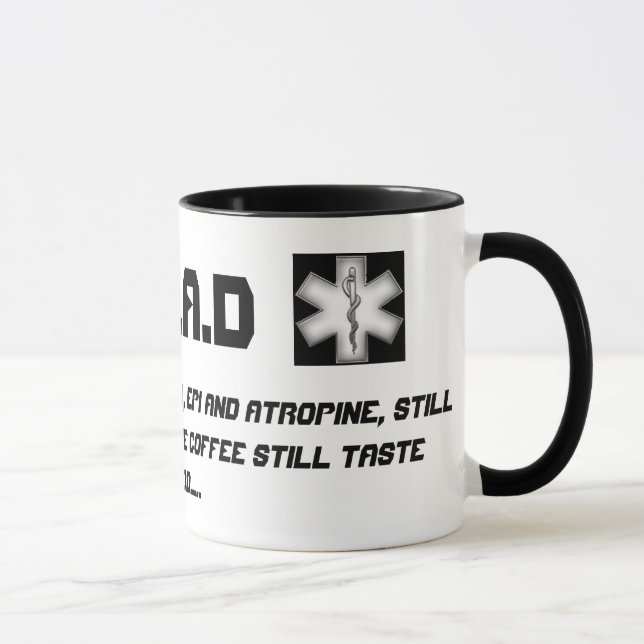 D.E.A.D EMS dunkle Spaß-Tasse Tasse (Rechts)