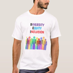 D.E. DIVERSITY, GLEICHHEIT UND INKLUSIONST - SHIRT