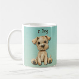 D für Hunde: Adorable Kids' Design-Tasse Kaffeetasse