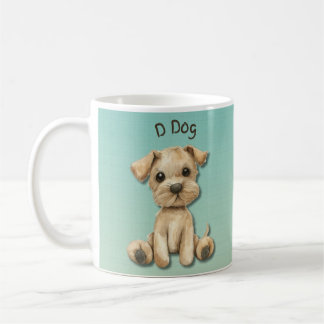 D für Hunde: Adorable Kids' Design-Tasse Kaffeetasse