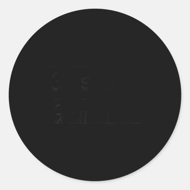 D G Is For Gianni Name Student Kindergarten  Runder Aufkleber (Vorderseite)