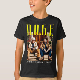 D.h. T-Shirt D des Ministeriums für Regierungseffi