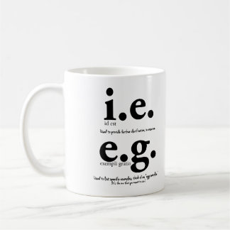 d.h. vs. z.B. Grammar Tasse Englisch Lehrer Gesche