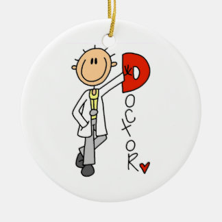 D ist für Ärzte Keramik Ornament
