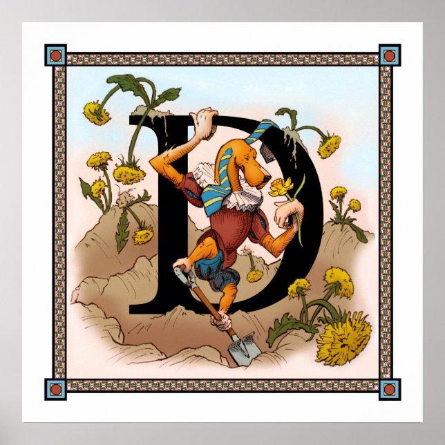 D ist für Dally Poster (Vorne)