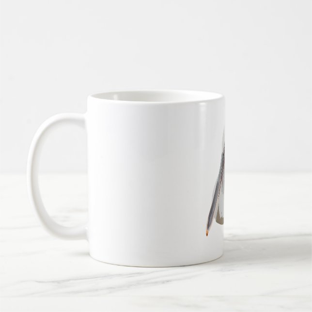 D ist für Dalmatiner Pelican Kaffeetasse (Links)