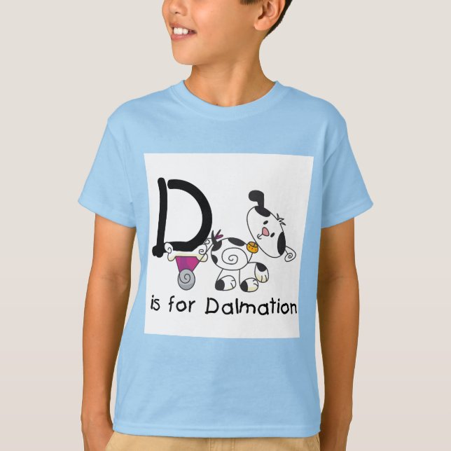 D ist für Dalmation T - Shirts und Geschenke (Vorderseite)