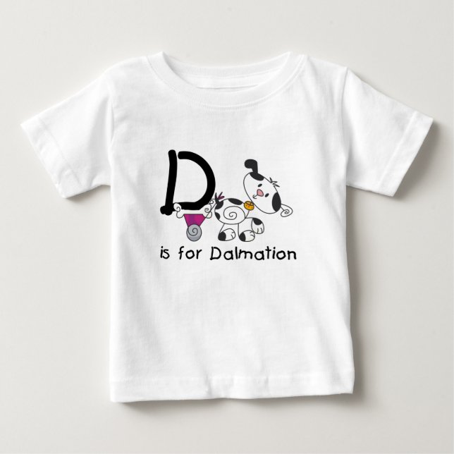 D ist für Dalmation T - Shirts und Geschenke (Vorderseite)