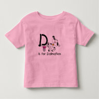D ist für Dalmation T - Shirts und Geschenke
