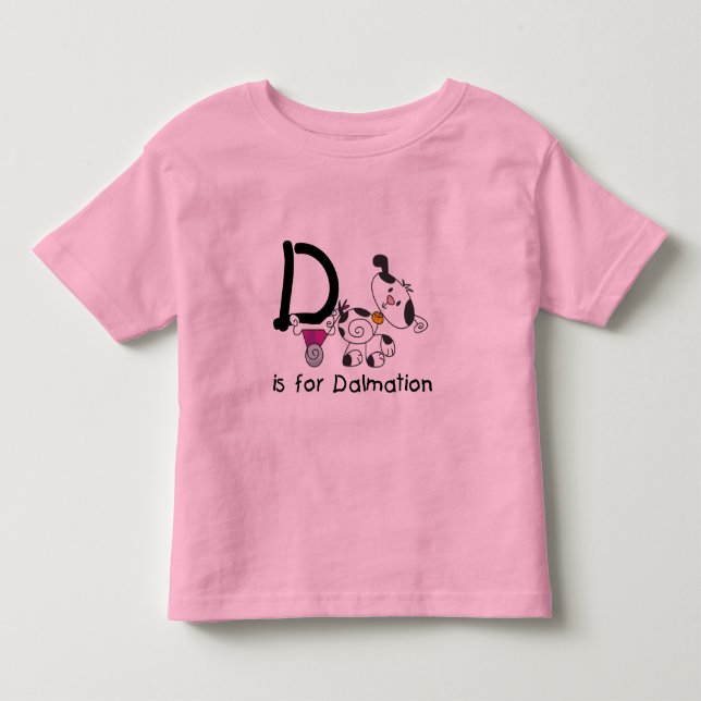 D ist für Dalmation T - Shirts und Geschenke (Vorderseite)