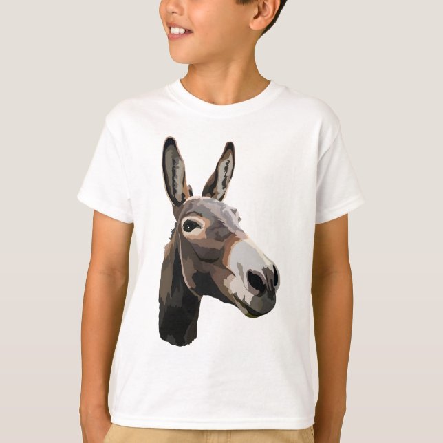 D ist für den Donkey T-Shirt (Vorderseite)