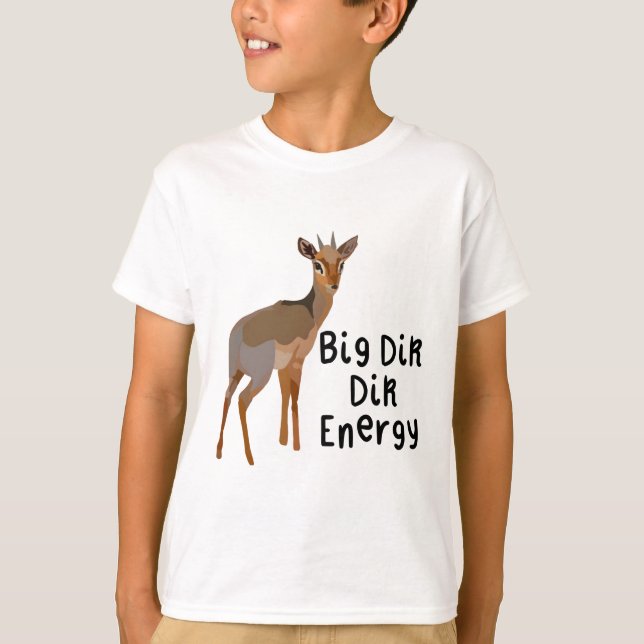 D ist für Dik Dik T-Shirt (Vorderseite)