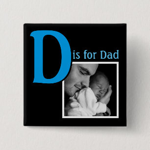 D ist für Vater Button