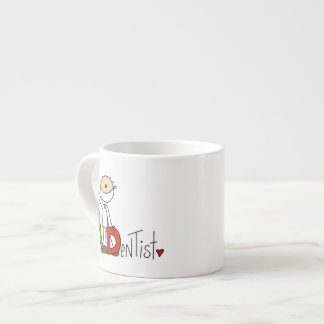 D ist für Zahnarzt Espressotasse