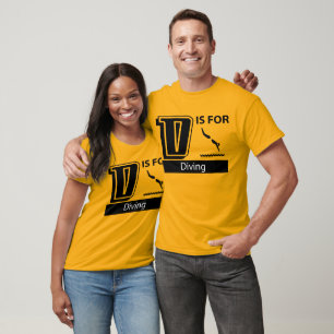 D ist zum Tauchen T-Shirt