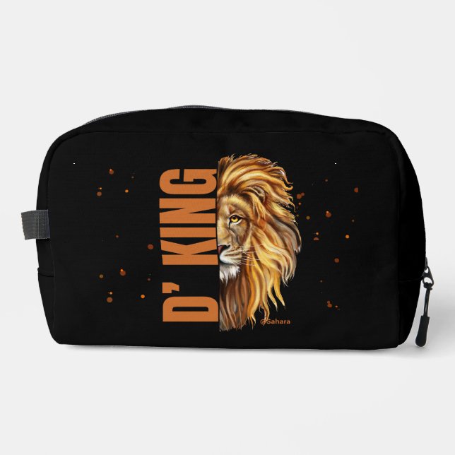 D' King Waschbeutel (Vorderseite)
