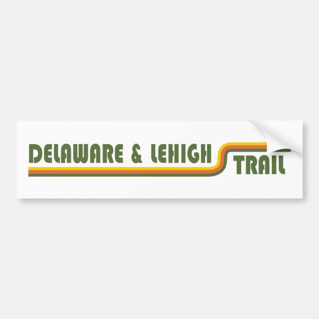 D&L Trail Pennsylvania Autoaufkleber (Vorne)