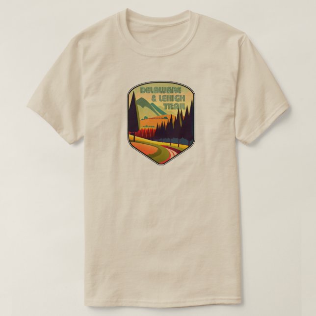 D&L Trail Pennsylvania Colors T-Shirt (Design vorne)