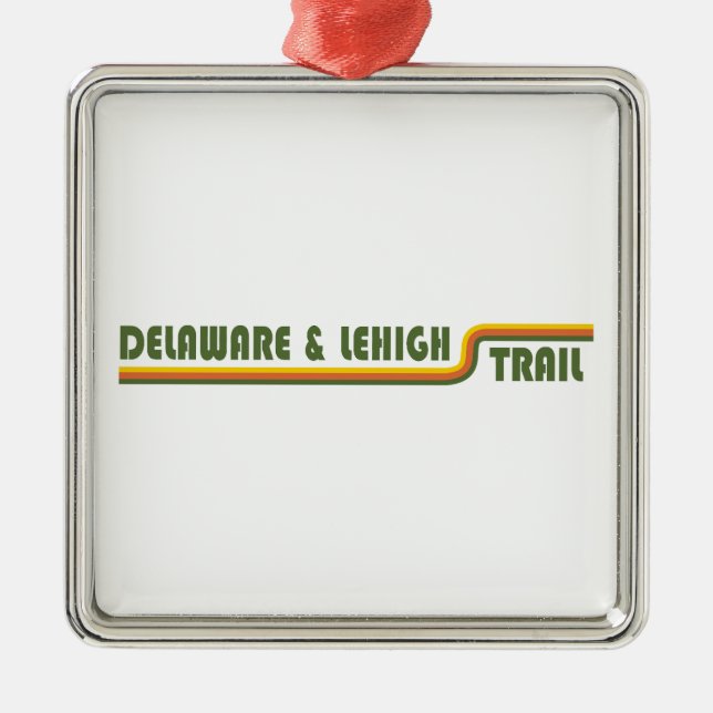 D&L Trail Pennsylvania Ornament Aus Metall (Vorne)