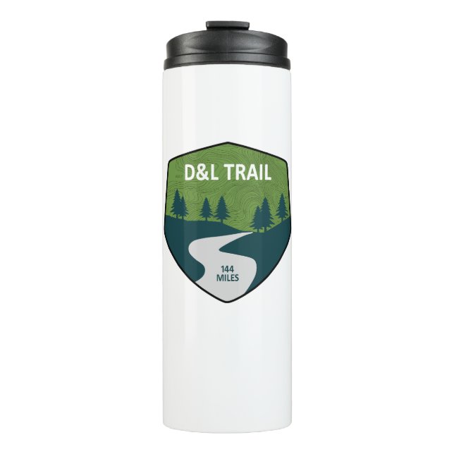 D&L Trail Pennsylvania Thermosbecher (Vorderseite)