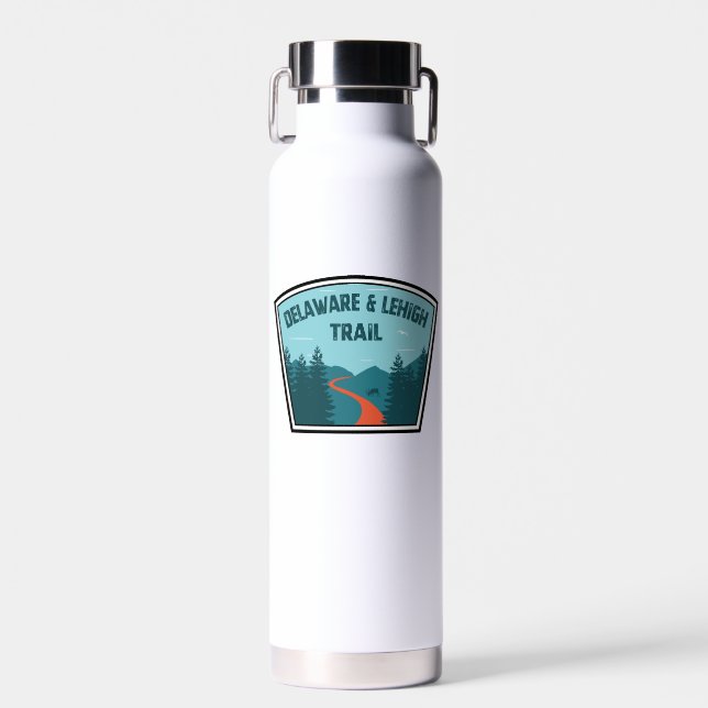 D&L Trail Pennsylvania Trinkflasche (Vorne)