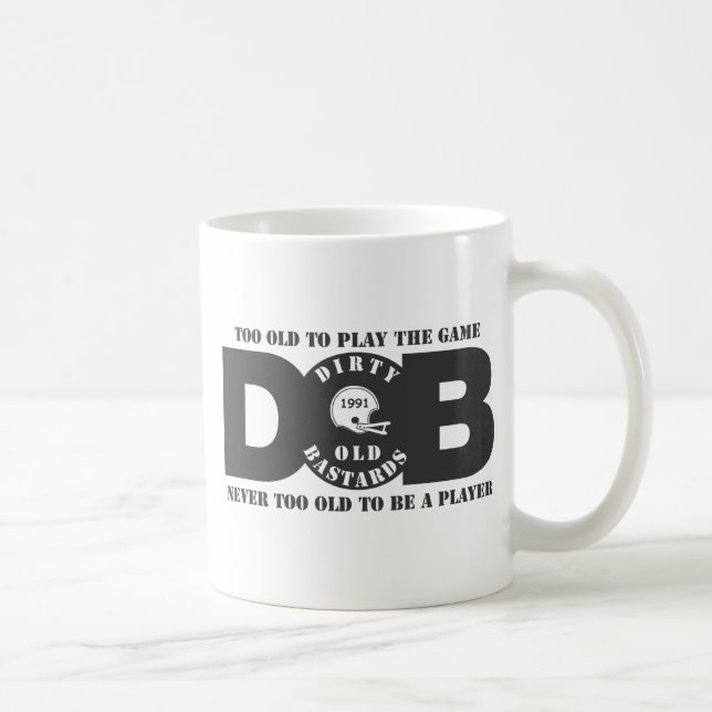 D.O.B LOGOTYPE KAFFEETASSE (Rechts)