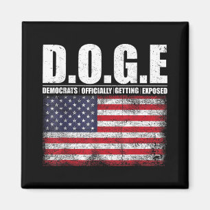 D.o.g.e Doge Ministerium für Regierungseffizienz T Magnet