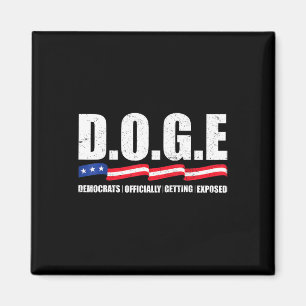 D.o.g.e Doge Ministerium für Regierungseffizienz T Magnet