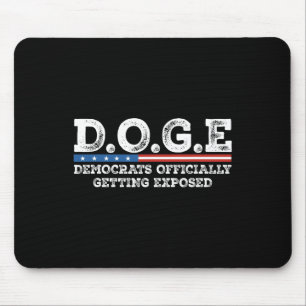 D.o.g.e Doge Ministerium für Regierungseffizienz U Mousepad