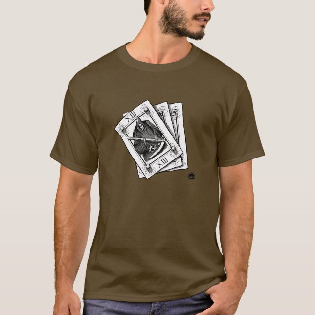 D-Rennen-Karte T - Shirt (Vorderseite)