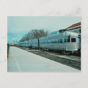 D&RGW "California Zephyr" mit Beobachtung "Silver Postkarte