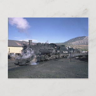D&RGW-Schmalspur 2-8-2 Postkarte