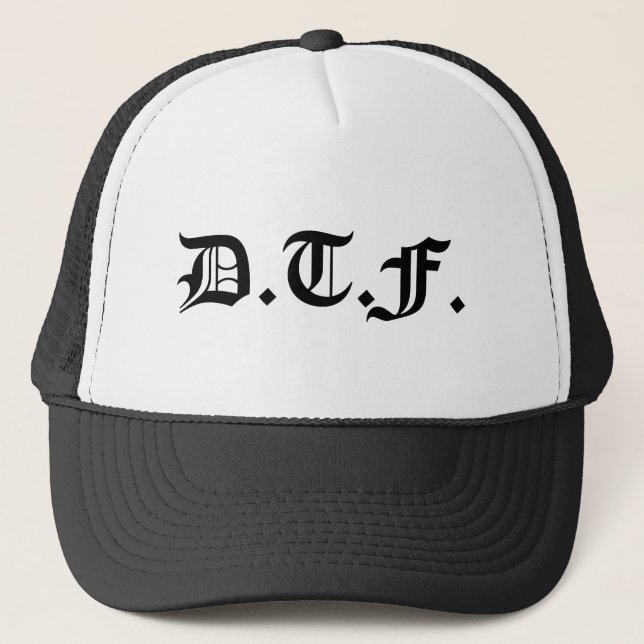 D.T.F. TRUCKERKAPPE (Vorderseite)
