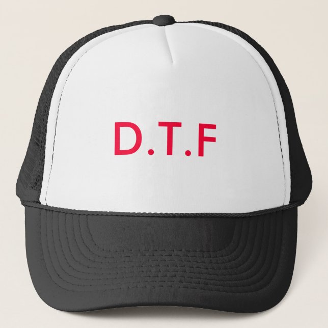 D.T.F TRUCKERKAPPE (Vorderseite)
